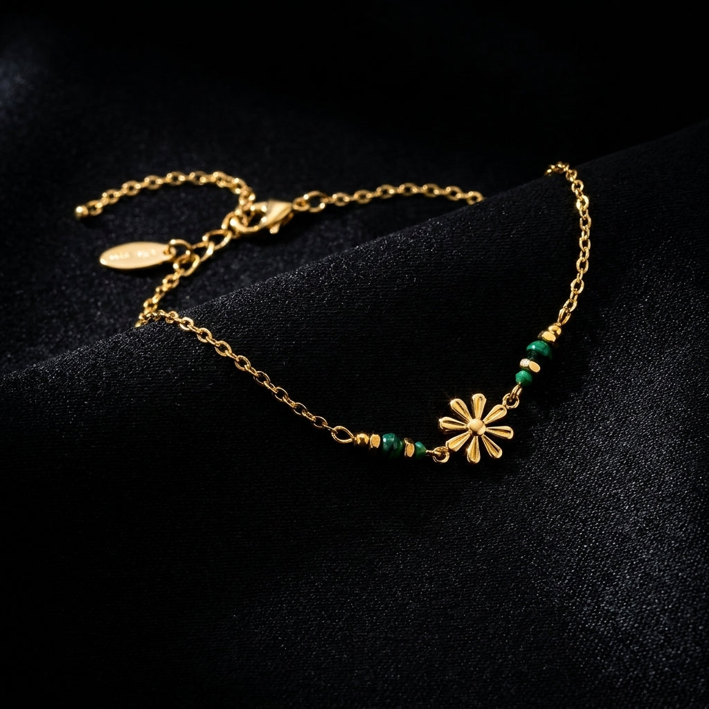 Premium Vintage Anklet | 18K Gold Plated | Daily Wear Essential