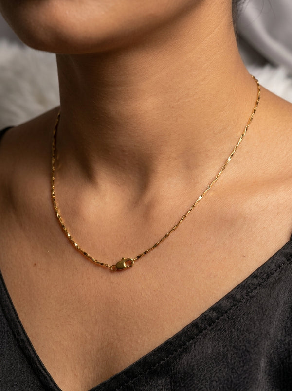 Luxury Stainless Steel Chain | 18K Gold Plated | Tarnish-Free - Anusi