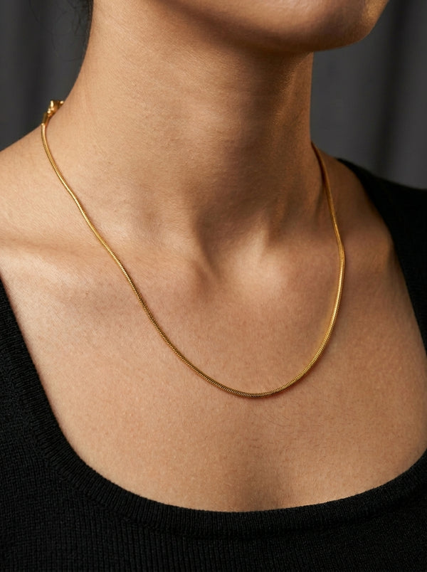 Luxury Demi-Fine Chain | 18K Gold Plated | Sensitive Skin Friendly - Anusi