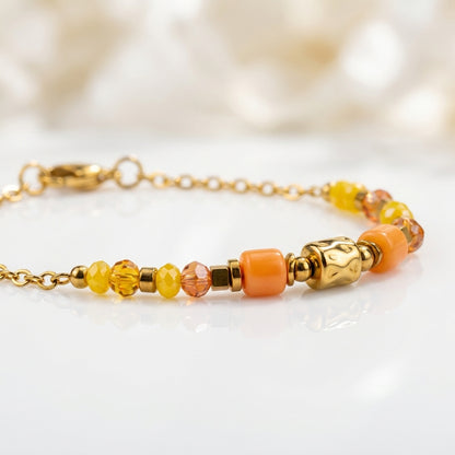 Premium Anklet Daily Use| 18K Gold Plated | Sensitive Skin Friendly