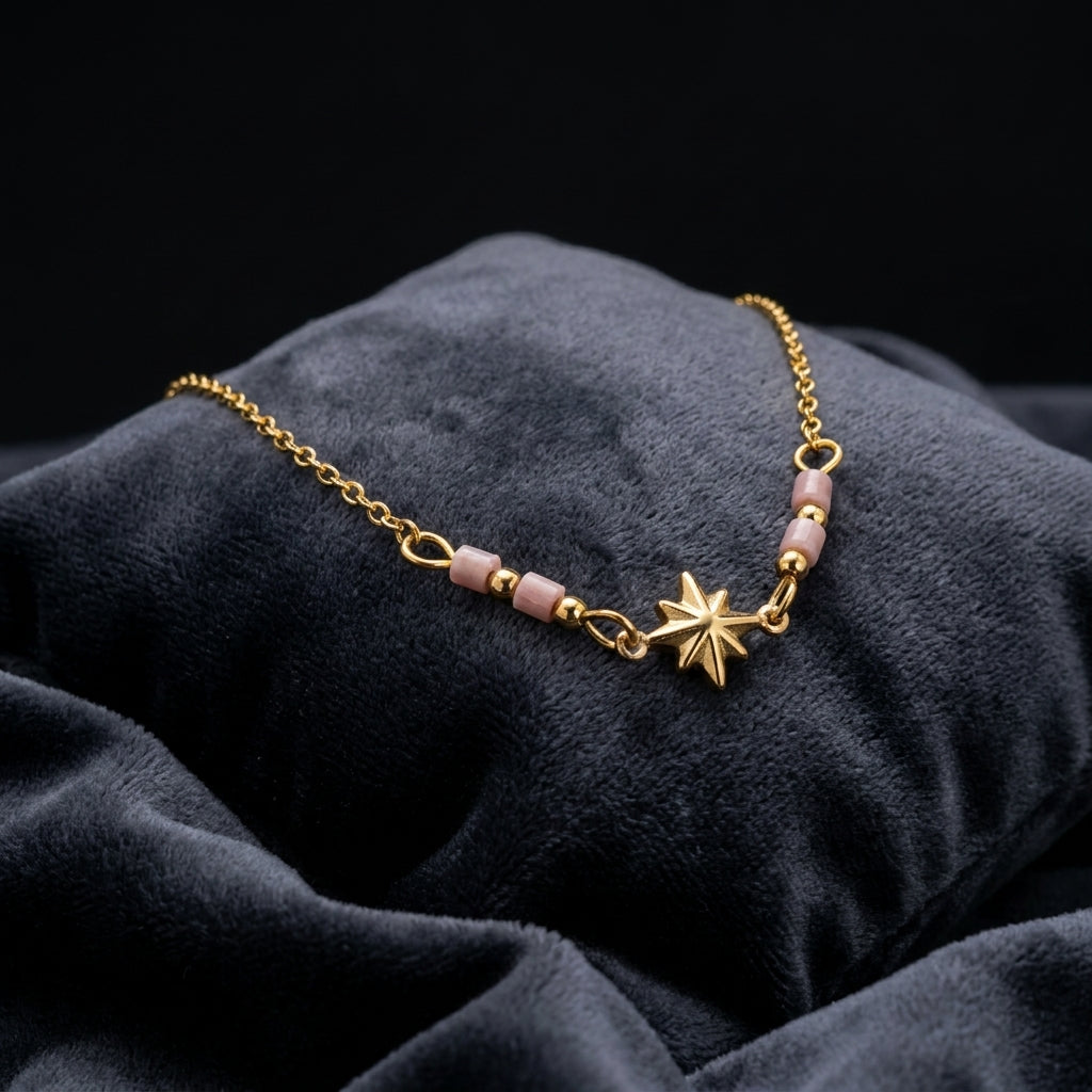 18K Gold Plated Minimalist Anklet | Hypoallergenic Comfort-Fit