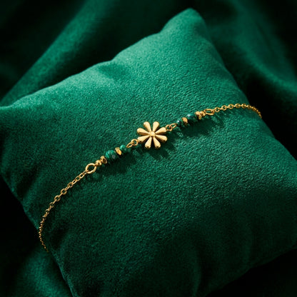Premium Vintage Anklet | 18K Gold Plated | Daily Wear Essential