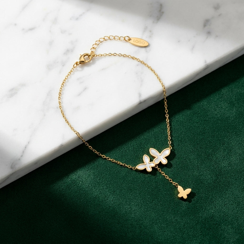 Premium 18K Gold Plated Anklet | Skin-Safe & Anti-Tarnish
