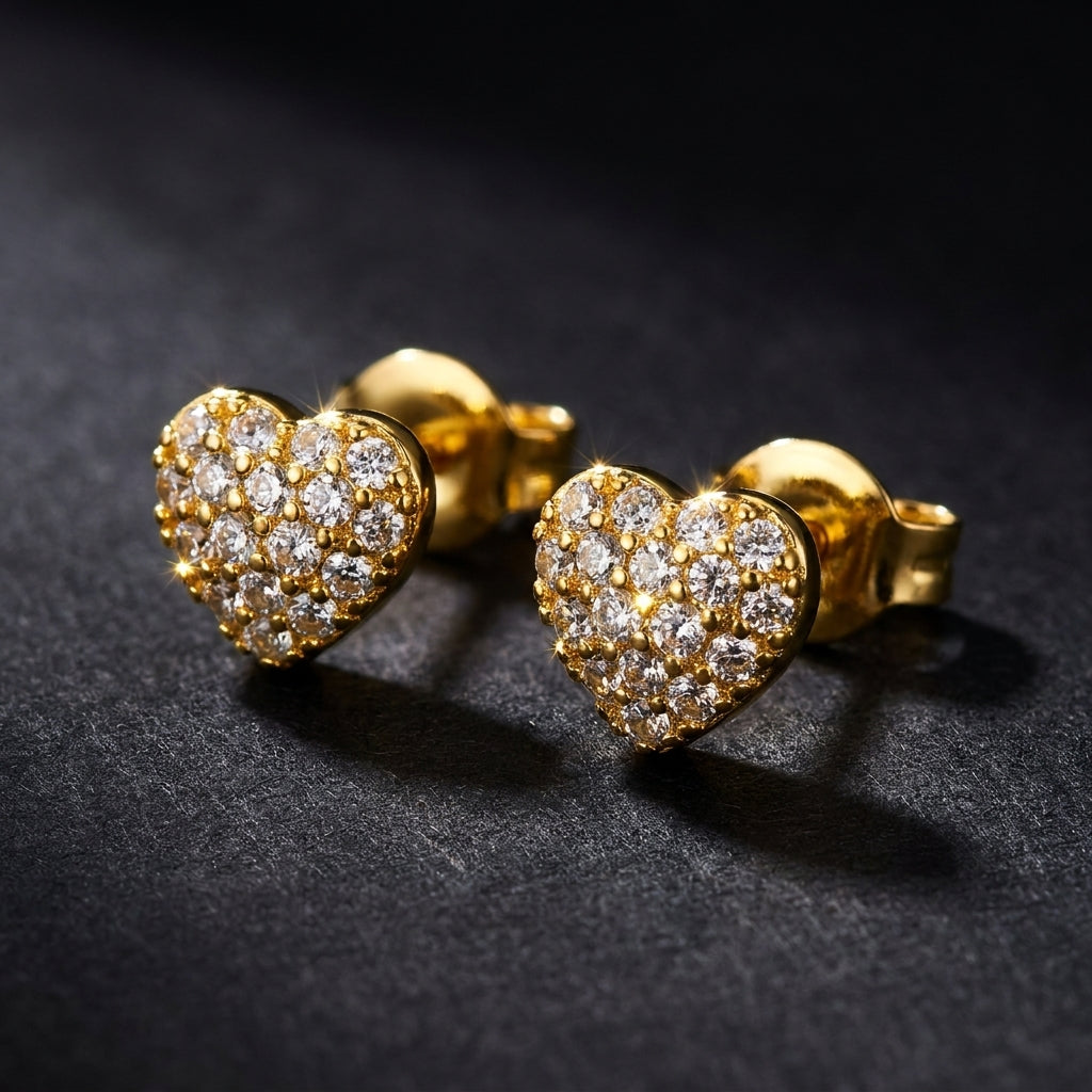 Love Elegant Earrings | 18K Gold Plated | Anti-Tarnish Demi-Fine Sweat-Proof
