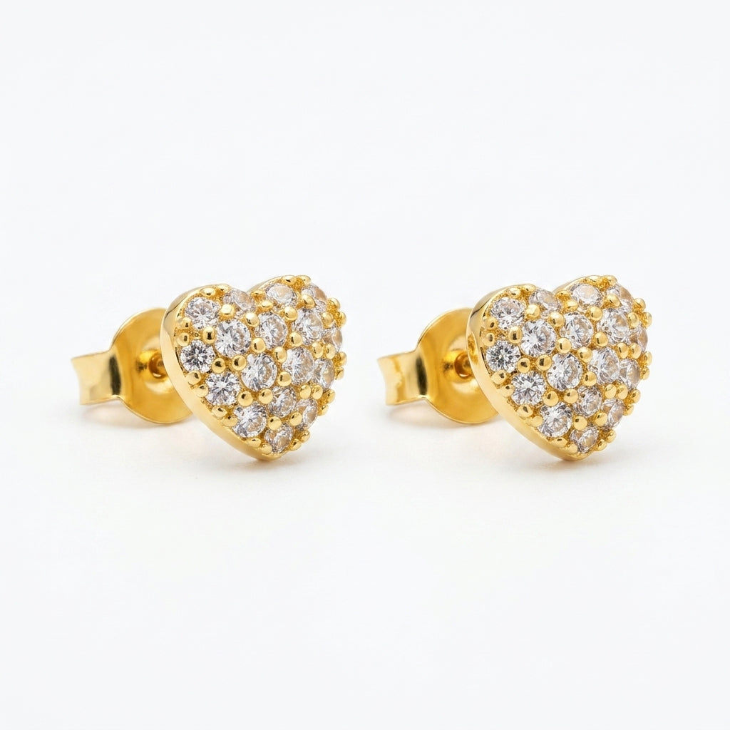 Love Elegant Earrings | 18K Gold Plated | Anti-Tarnish Demi-Fine Sweat-Proof
