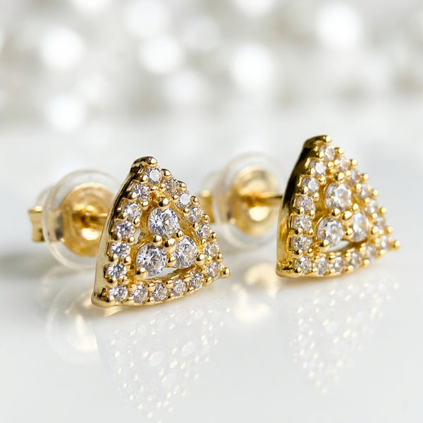 Bold Statement Hoop Earrings | 18K Gold Plated | Anti-Tarnish Demi-Fine Sweat-Proof