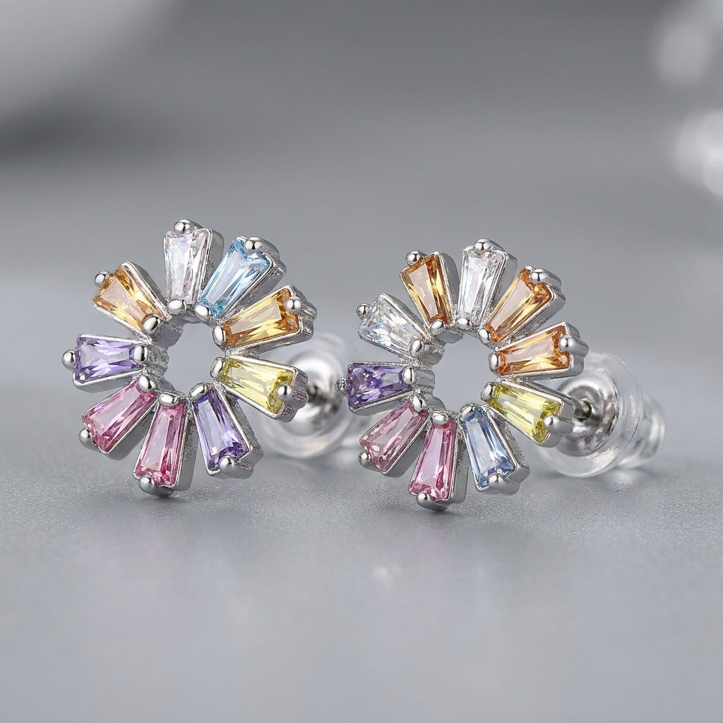 Dainty Earrings Studs | 18K Gold Plated | Anti-Tarnish Demi-Fine Sweat-Proof