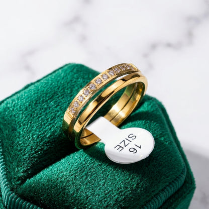 Minimalist Ring | 18K Gold Plated | Anti-Tarnish Demi-Fine Sweat-Proof