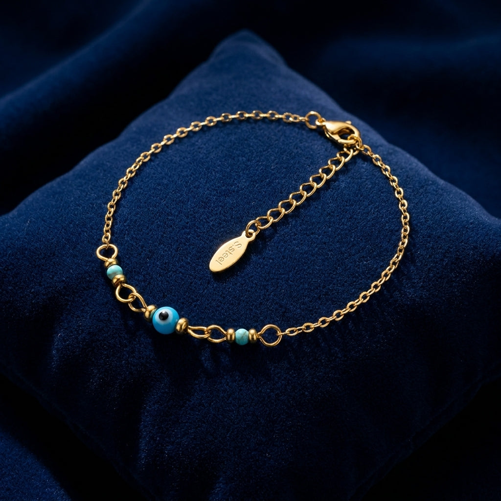 Luxury 18K Gold Plated Everyday Anklet | Waterproof Design