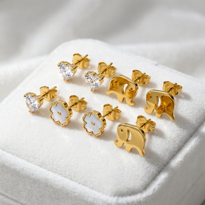 Small Daily Hoop 3 Earrings Sets| 18K Gold Plated | Anti-Tarnish Demi-Fine Sweat-Proof