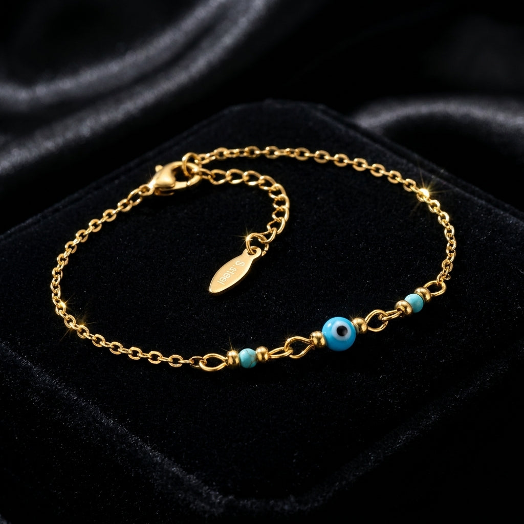 Luxury 18K Gold Plated Everyday Anklet | Waterproof Design
