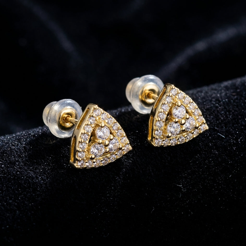 Bold Statement Hoop Earrings | 18K Gold Plated | Anti-Tarnish Demi-Fine Sweat-Proof