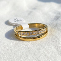 Minimalist Ring | 18K Gold Plated | Anti-Tarnish Demi-Fine Sweat-Proof - Anusi