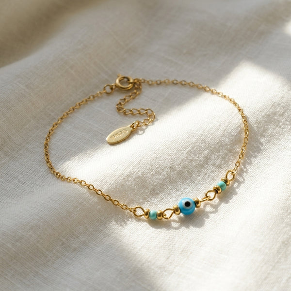 Luxury 18K Gold Plated Everyday Anklet | Waterproof Design - Anusi