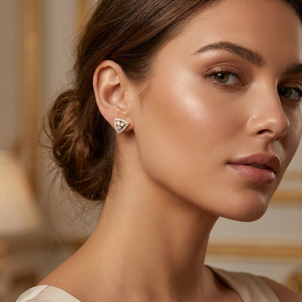 Bold Statement Hoop Earrings | 18K Gold Plated | Anti-Tarnish Demi-Fine Sweat-Proof