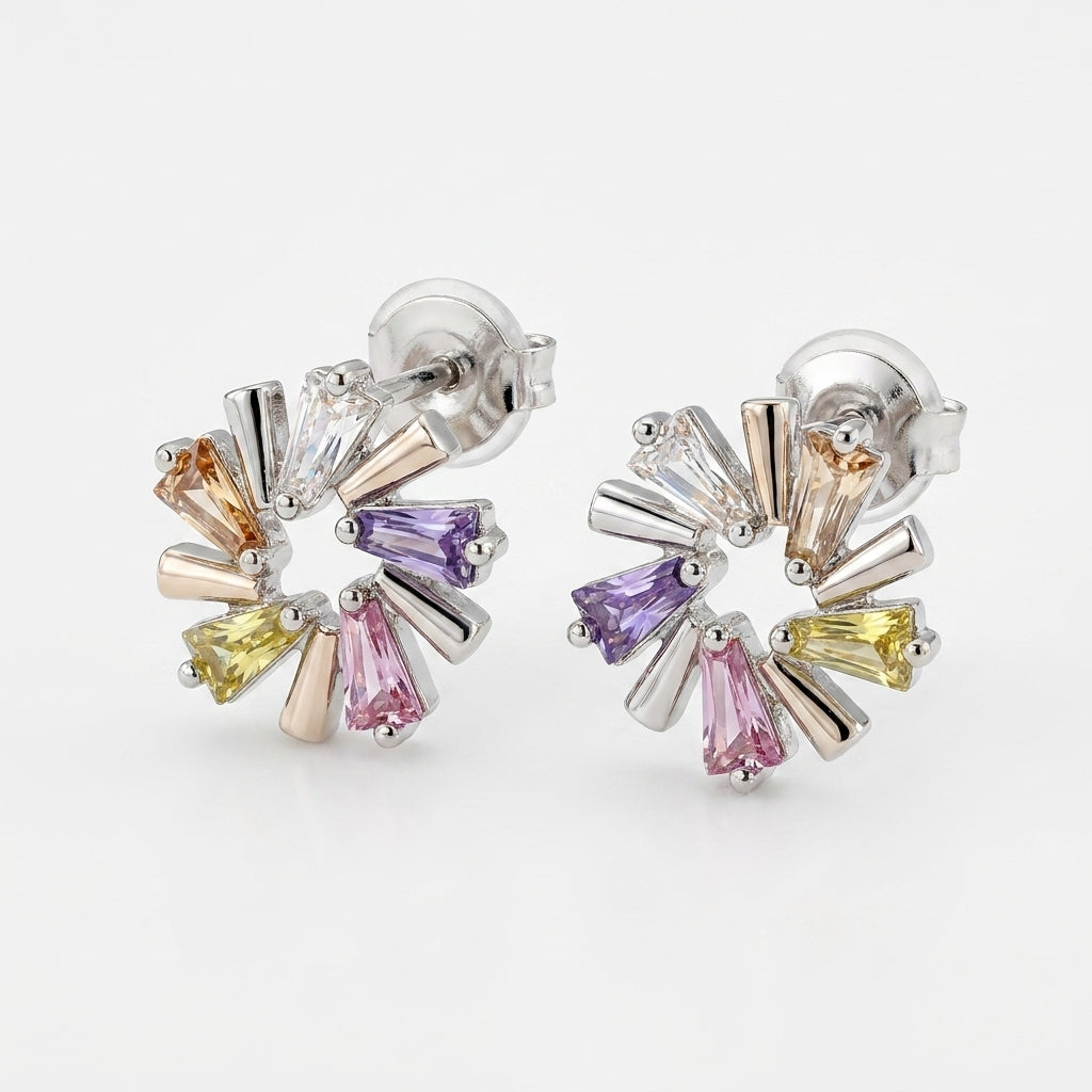 Dainty Earrings Studs | 18K Gold Plated | Anti-Tarnish Demi-Fine Sweat-Proof
