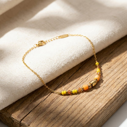 Premium Anklet Daily Use| 18K Gold Plated | Sensitive Skin Friendly