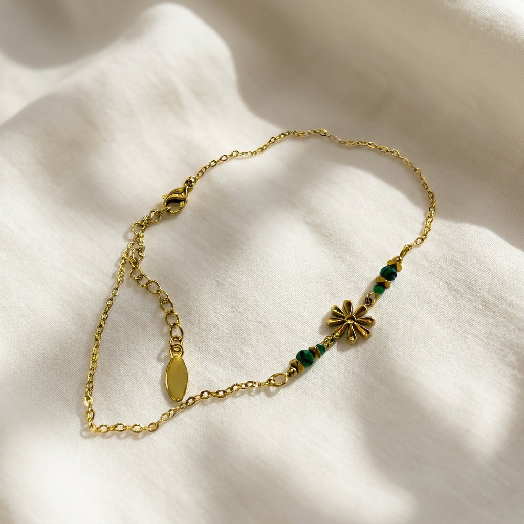 Premium Vintage Anklet | 18K Gold Plated | Daily Wear Essential