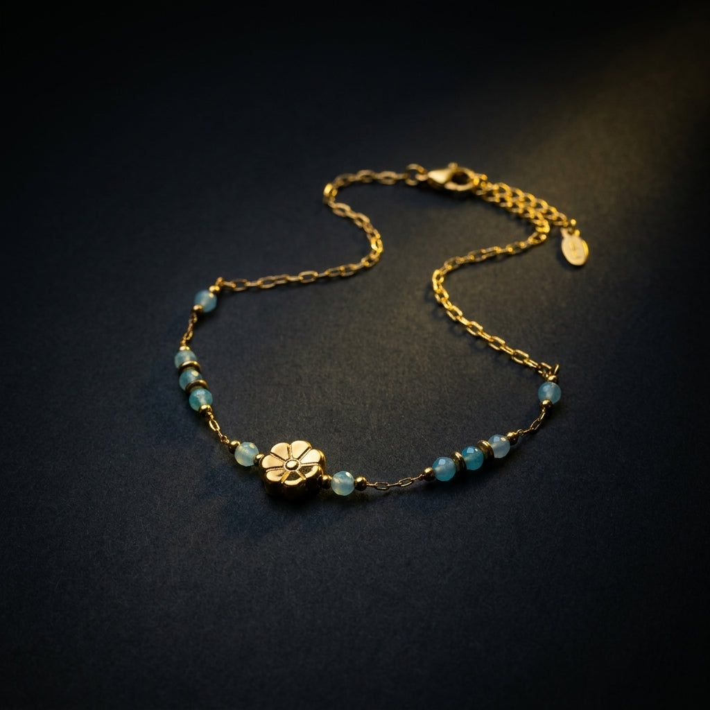 Premium Sleek Anklet | 18K Gold Plated | Tarnish-Free