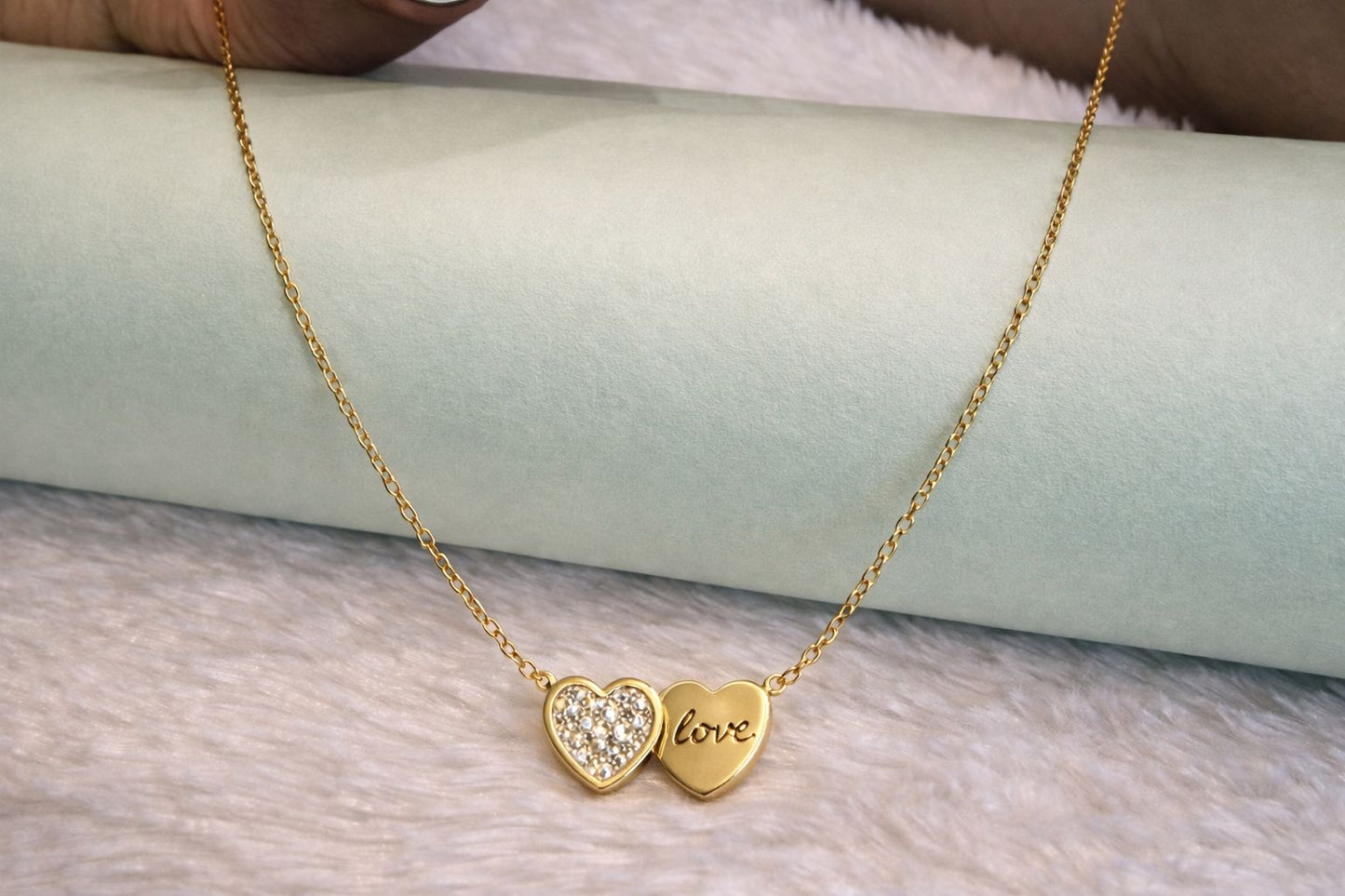 18K Gold Plated Pendant with Chain