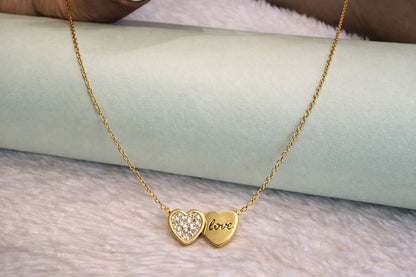 18K Gold Plated Pendant with Chain