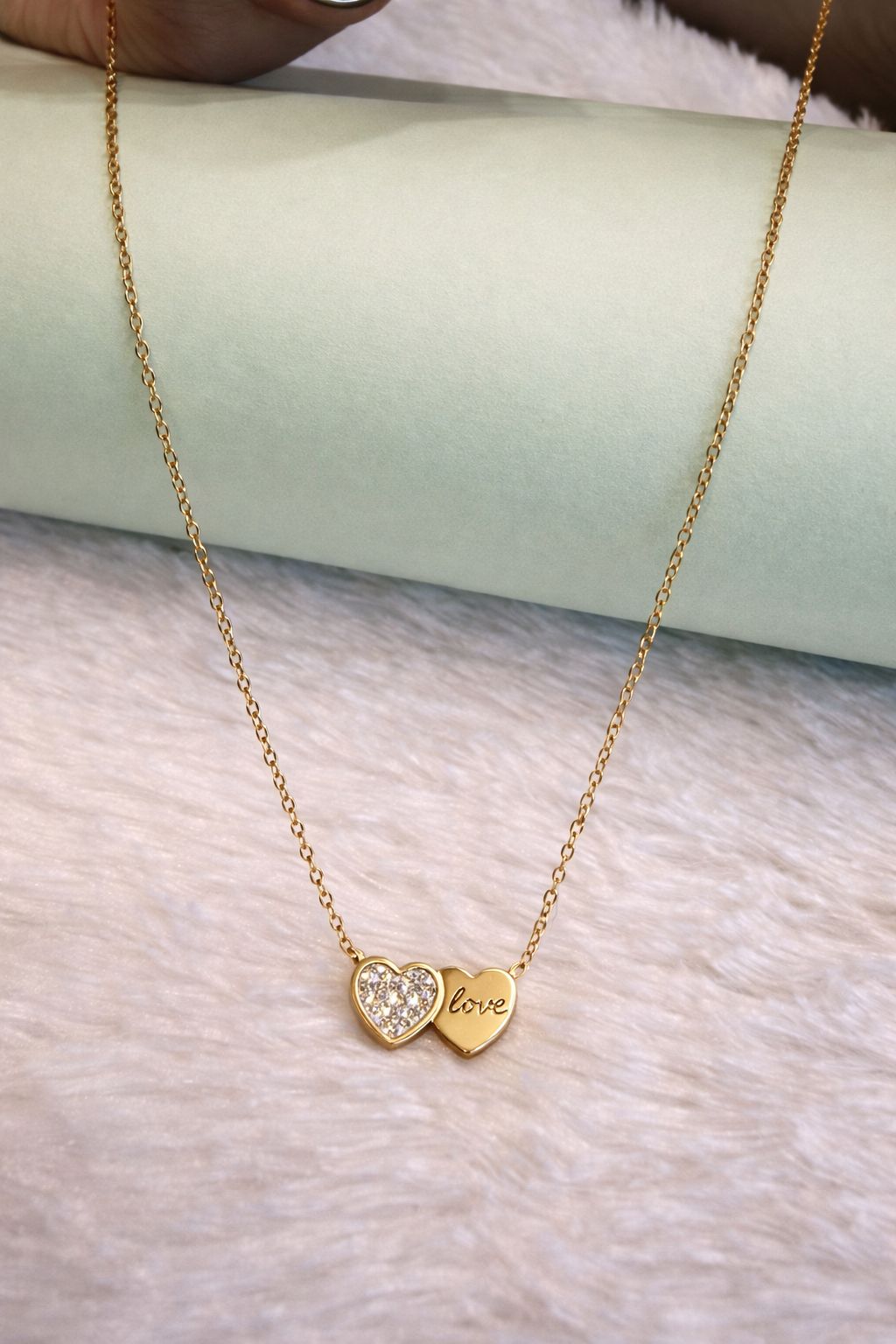 18K Gold Plated Pendant with Chain