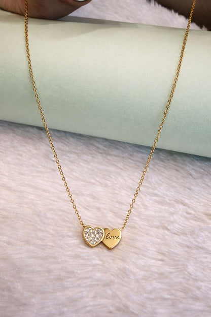 18K Gold Plated Pendant with Chain