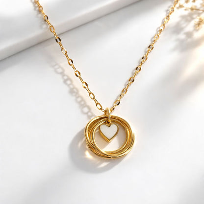 18K Gold Plated Pendant with Chain
