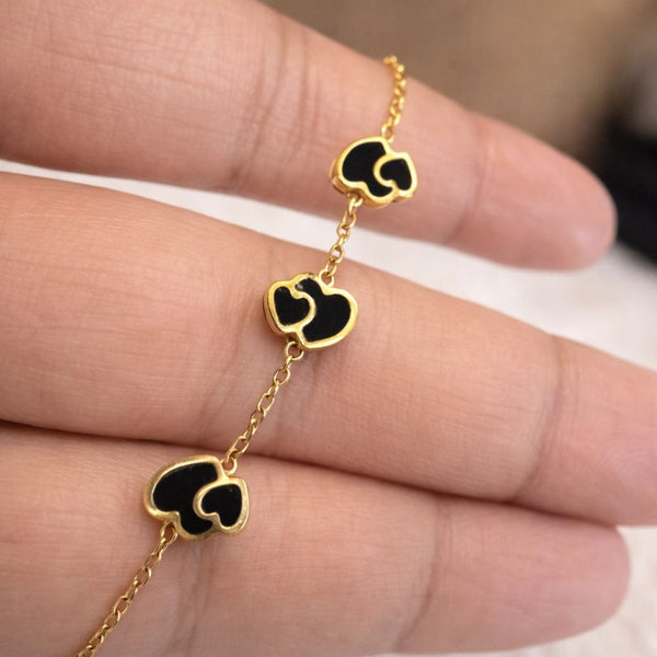 18K Gold Plated Chain Bracelet - Anusi