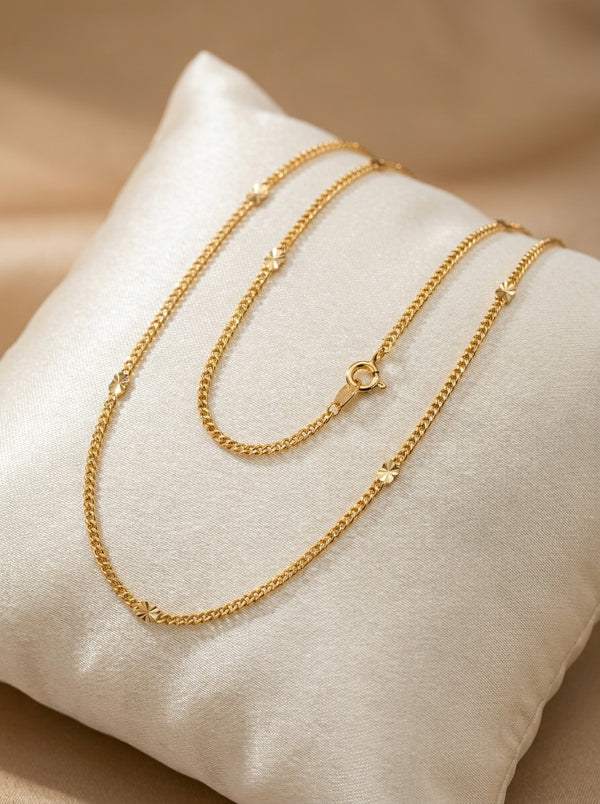 Premium Everyday Unisex Chain | 18K Gold Plated | Comfort-Fit