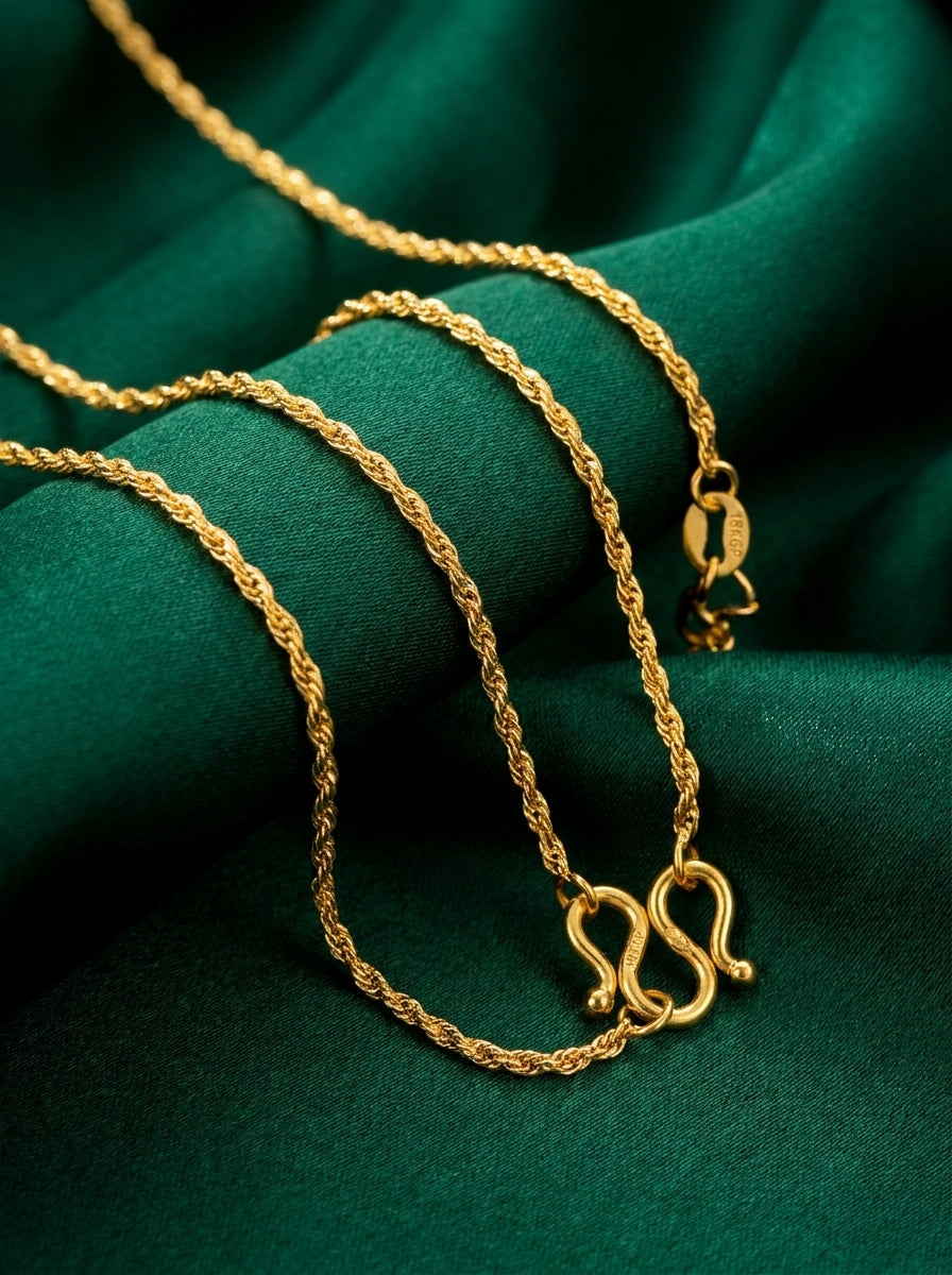 18K Gold Plated Fashion Chain | Unisex | Anti-Tarnish Quality