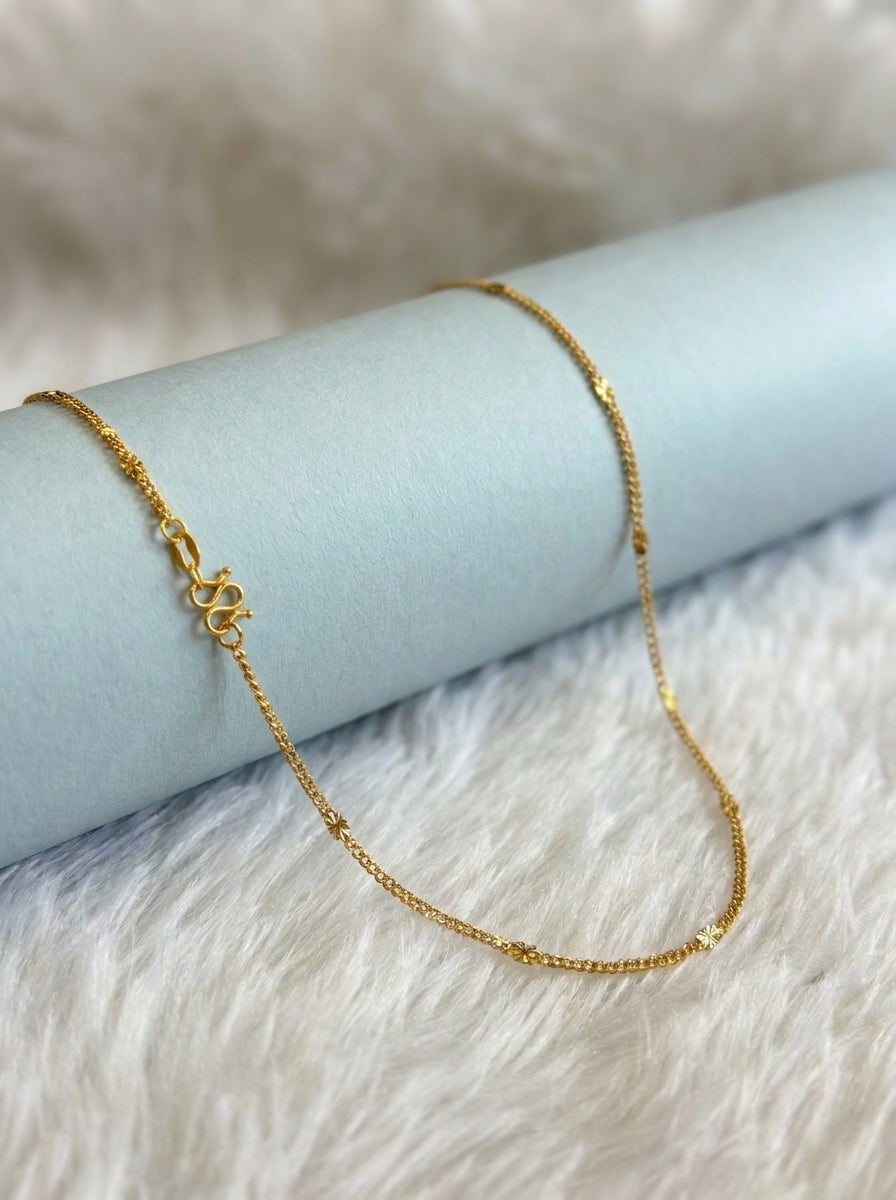 Premium Everyday Unisex Chain | 18K Gold Plated | Comfort-Fit