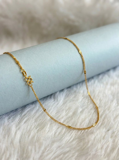 Premium Everyday Unisex Chain | 18K Gold Plated | Comfort-Fit
