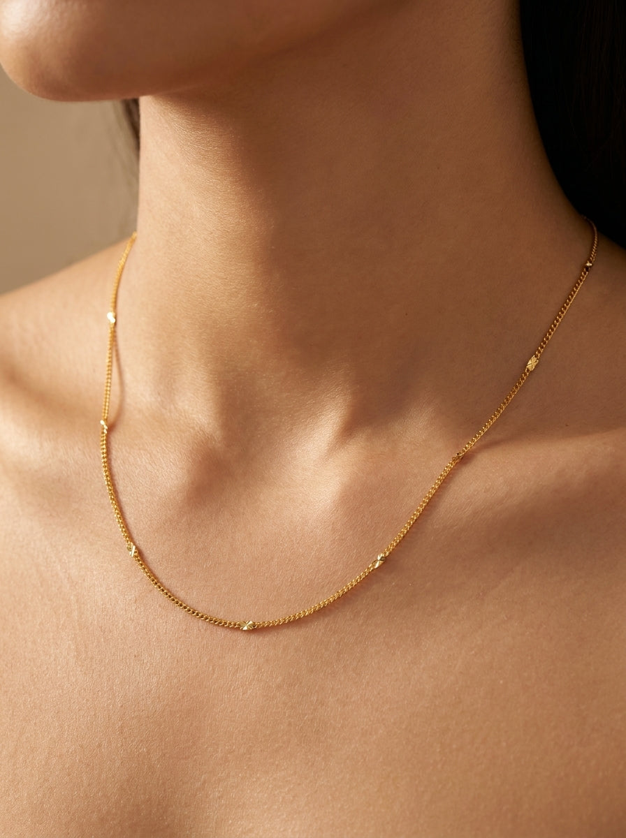 Premium Everyday Unisex Chain | 18K Gold Plated | Comfort-Fit
