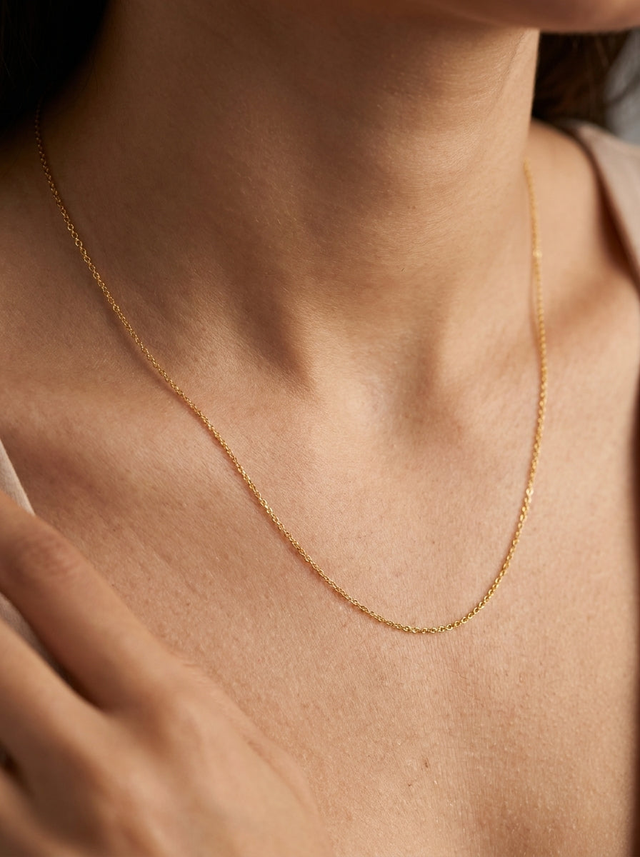 18K Gold Plated Statement Chain | Tarnish-Resistant Finish
