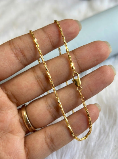 Luxury 18K Gold Plated Chain | Unisex | Premium Stainless Steel