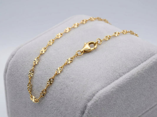 Premium 18K Gold Plated Chain | Skin-Safe & Sweat-Proof