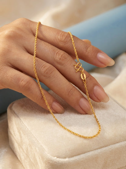 18K Gold Plated Fashion Chain | Unisex | Anti-Tarnish Quality