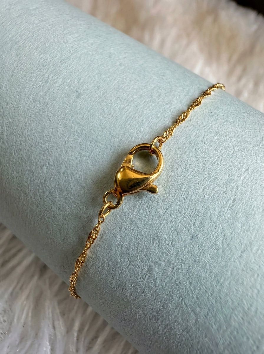 Premium Daily Wear Chain | 18K Gold Plated | Sensitive Skin Friendly