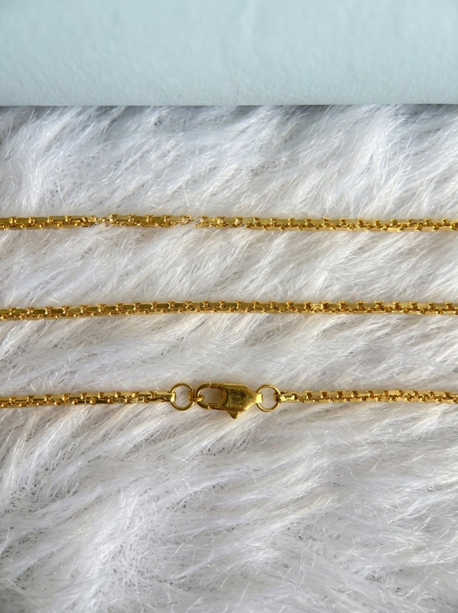 18K Gold Plated Cuban Link Chain | Unisex Heavy Duty | Anti-Tarnish