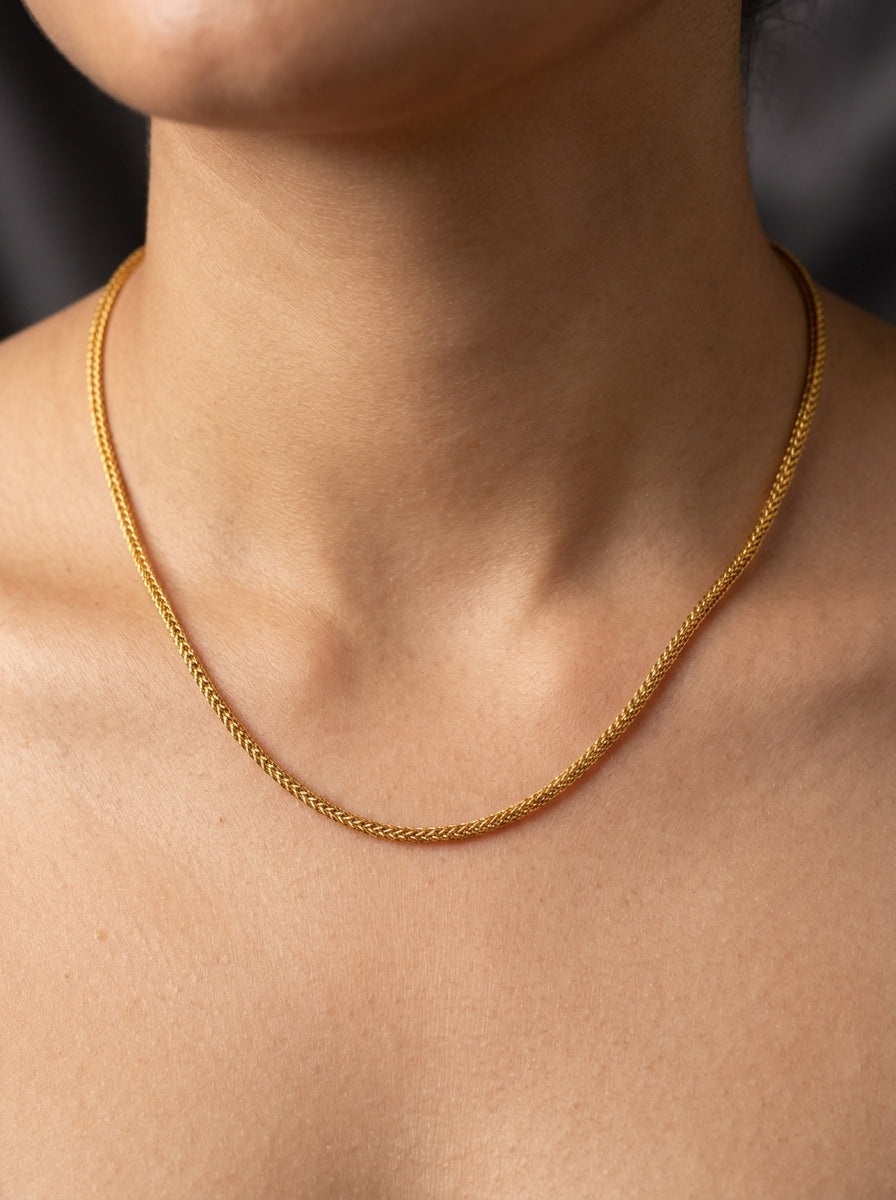 Luxury 18K Gold Plated Chain | Unisex | High-Polish Finish