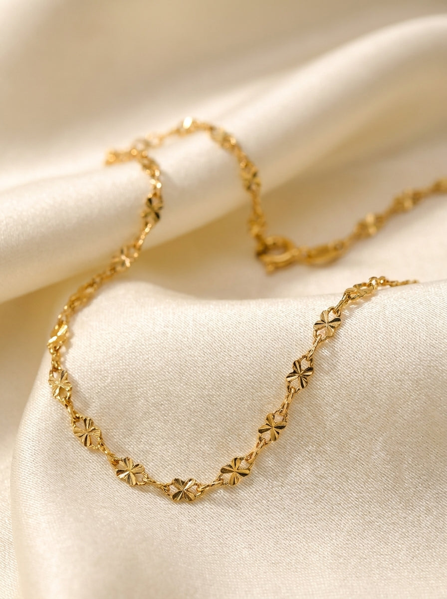 18K Gold Plated Modern Chain | Stainless Steel | High-Polish Finish