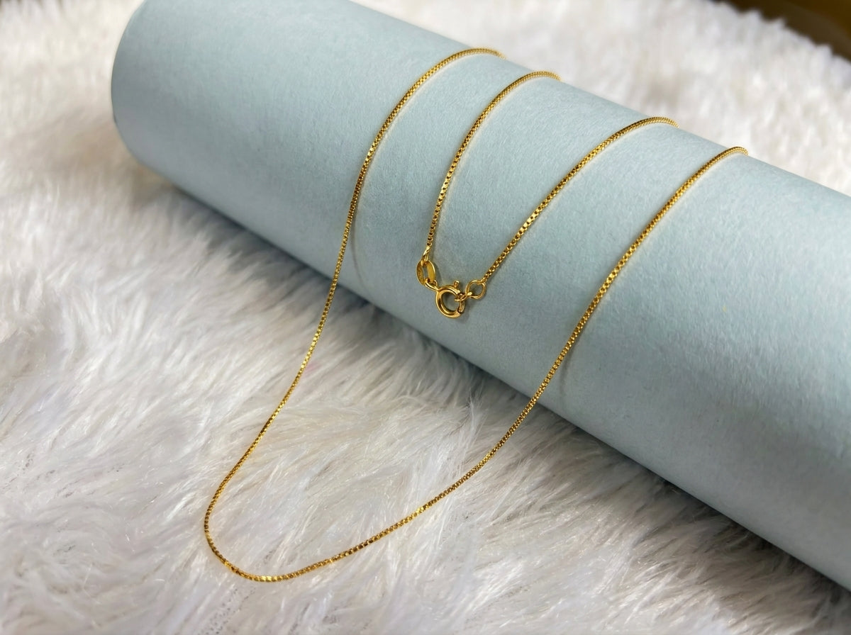 Premium Gold Chain for Men & Women | Skin-Safe | 18K Plated