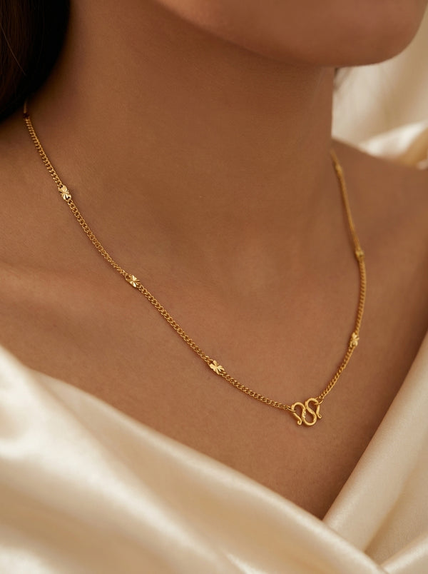 Premium Everyday Unisex Chain | 18K Gold Plated | Comfort-Fit - Anusi