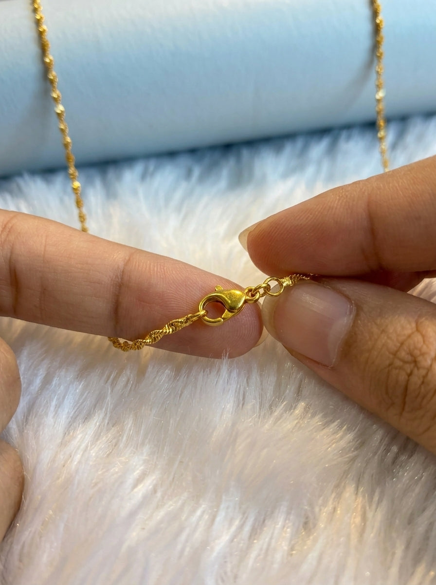 Luxury Gold Plated Link Chain | Premium Stainless Steel | Unisex