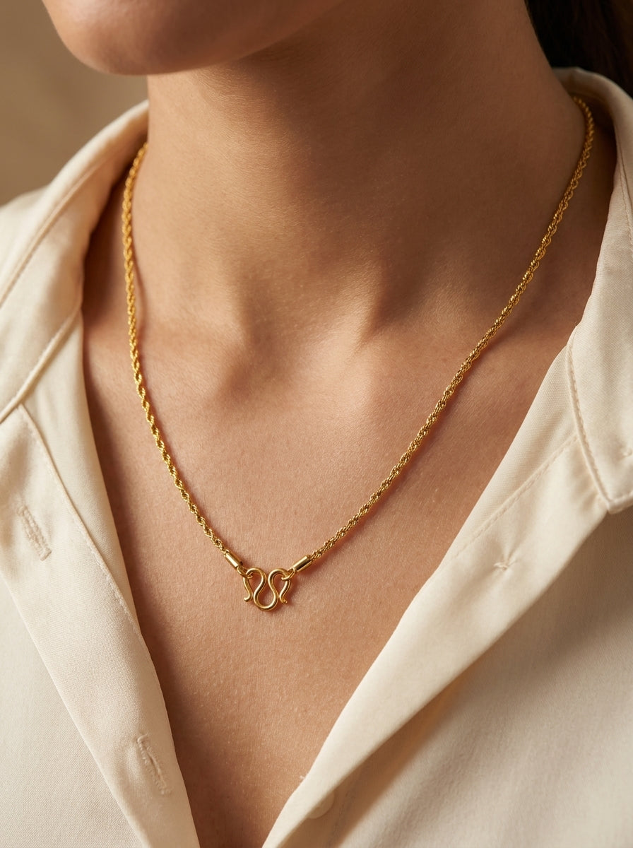18K Gold Plated Fashion Chain | Unisex | Anti-Tarnish Quality
