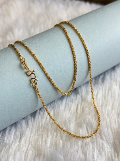 Luxury Unisex Gold Chain | Skin-Safe 18K Plated Stainless Steel