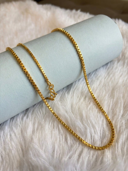 Premium 18K Gold Plated Chain for men | Skin-Safe & Anti-Tarnish