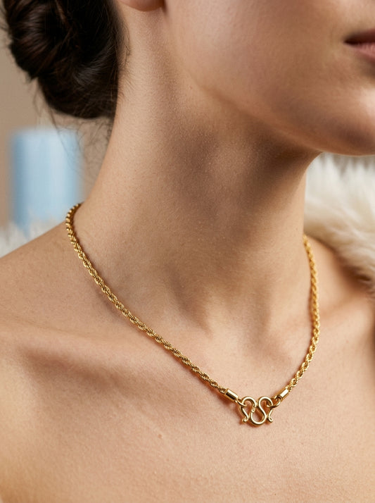 Premium Designer Chain | 18K Gold Plated | Daily Wear Essential
