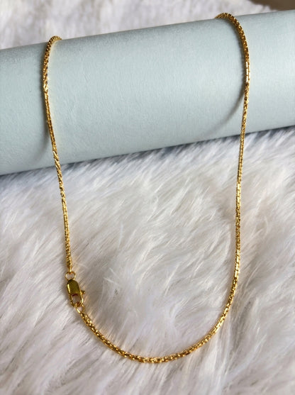 18K Gold Plated Cuban Link Chain | Unisex Heavy Duty | Anti-Tarnish